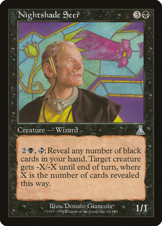 Nightshade Seer [Urza's Destiny] | Gate City Games LLC