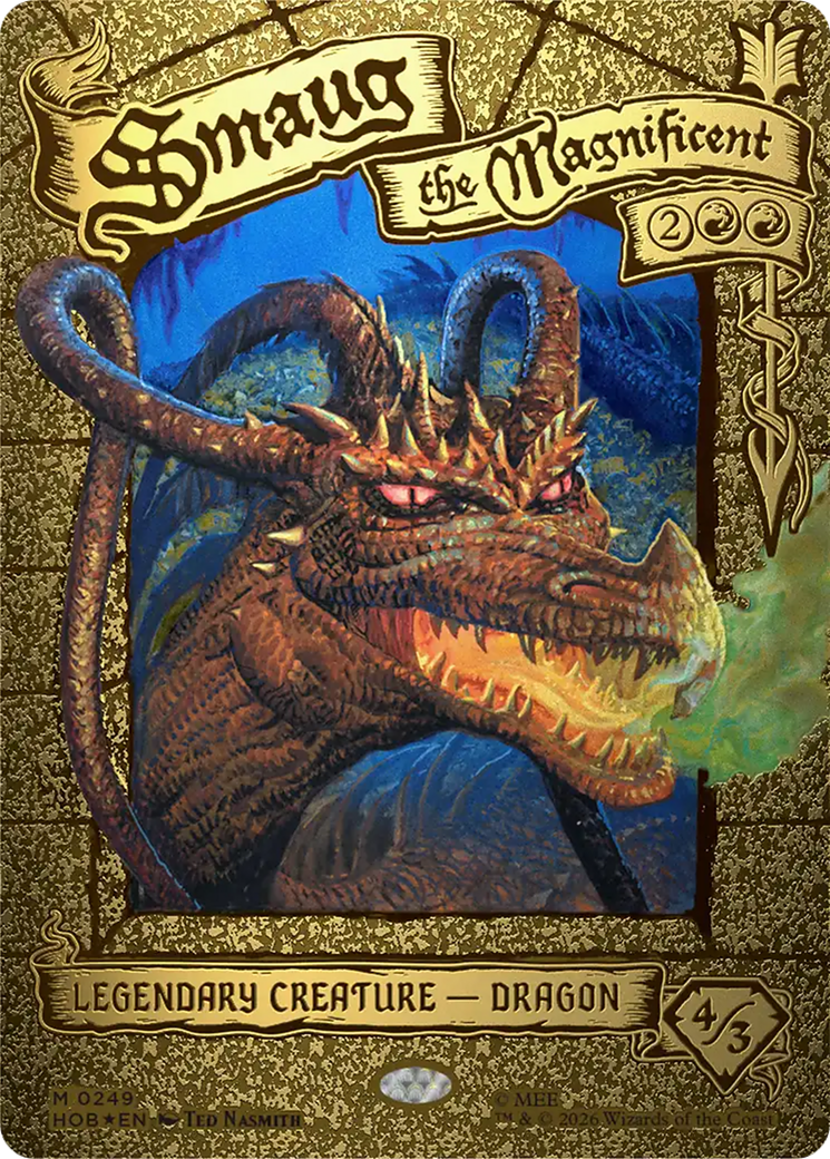 Smaug the Magnificent (Borderless) [The Hobbit] | Gate City Games LLC