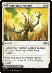 Razorgrass Ambush // Razorgrass Field [Modern Horizons 3] | Gate City Games LLC