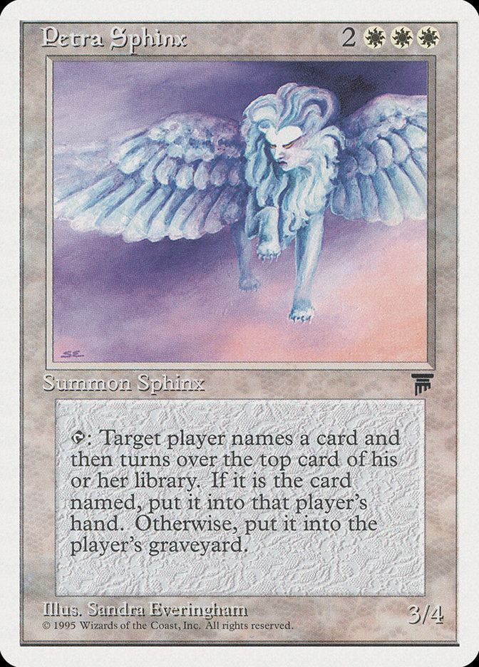 Petra Sphinx [Chronicles] | Gate City Games LLC