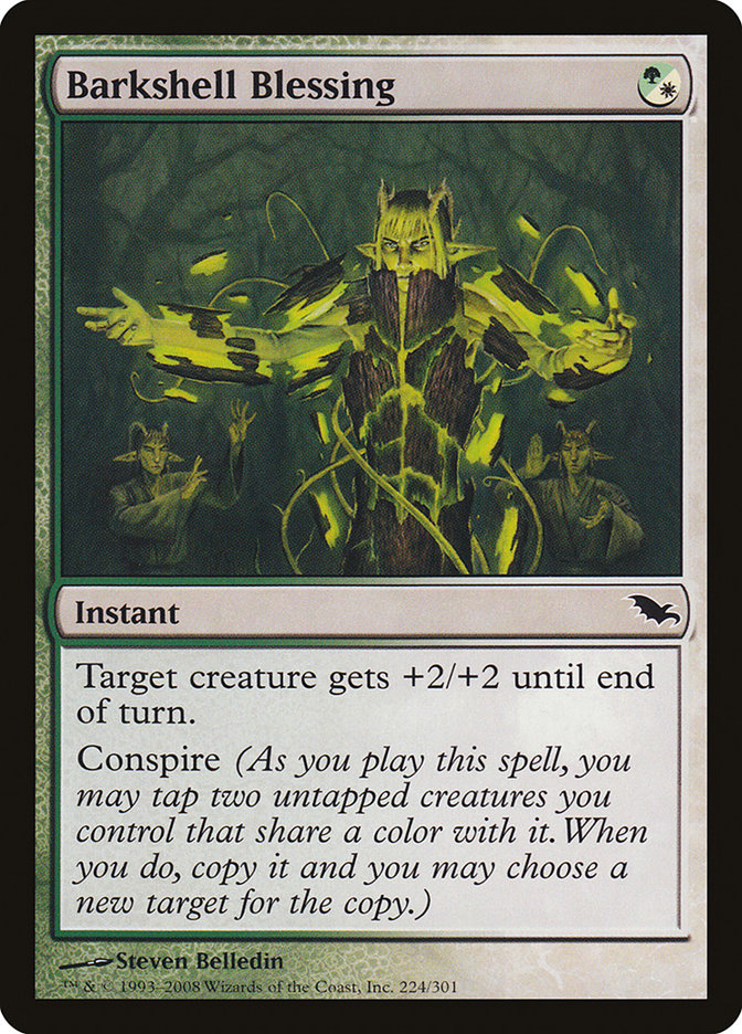 Barkshell Blessing [Shadowmoor] | Gate City Games LLC