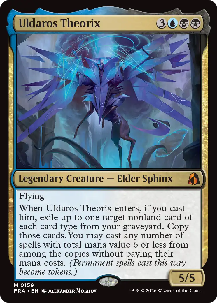 Uldaros Theorix [Reality Fracture] | Gate City Games LLC