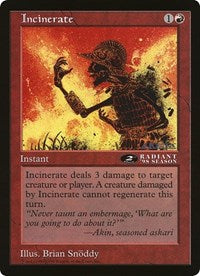 Incinerate (Oversized) [Oversize Cards] | Gate City Games LLC