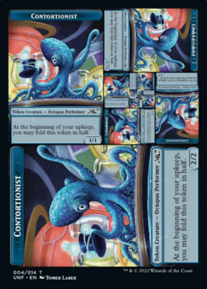 Contortionist Double-Sided Token [Unfinity Tokens] | Gate City Games LLC