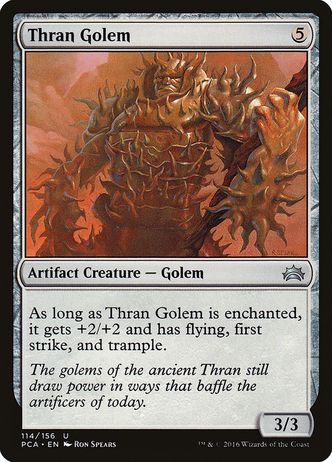 Thran Golem [Planechase Anthology] | Gate City Games LLC
