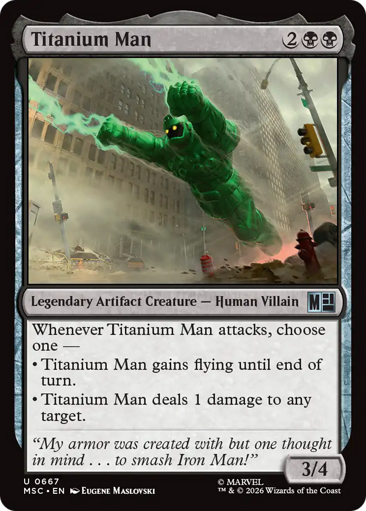 Titanium Man [Marvel Super Heroes Commander] | Gate City Games LLC