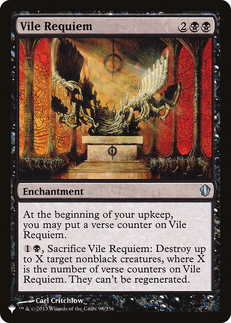 Vile Requiem [The List] | Gate City Games LLC