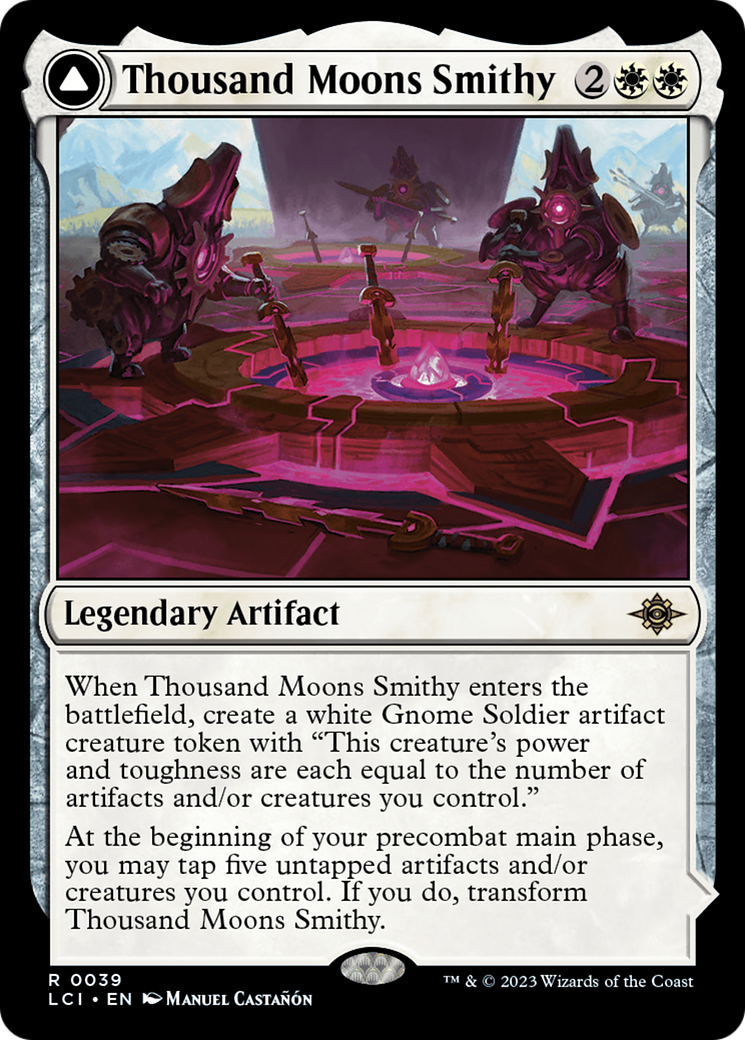 Thousand Moons Smithy // Barracks of the Thousand [The Lost Caverns of Ixalan] | Gate City Games LLC