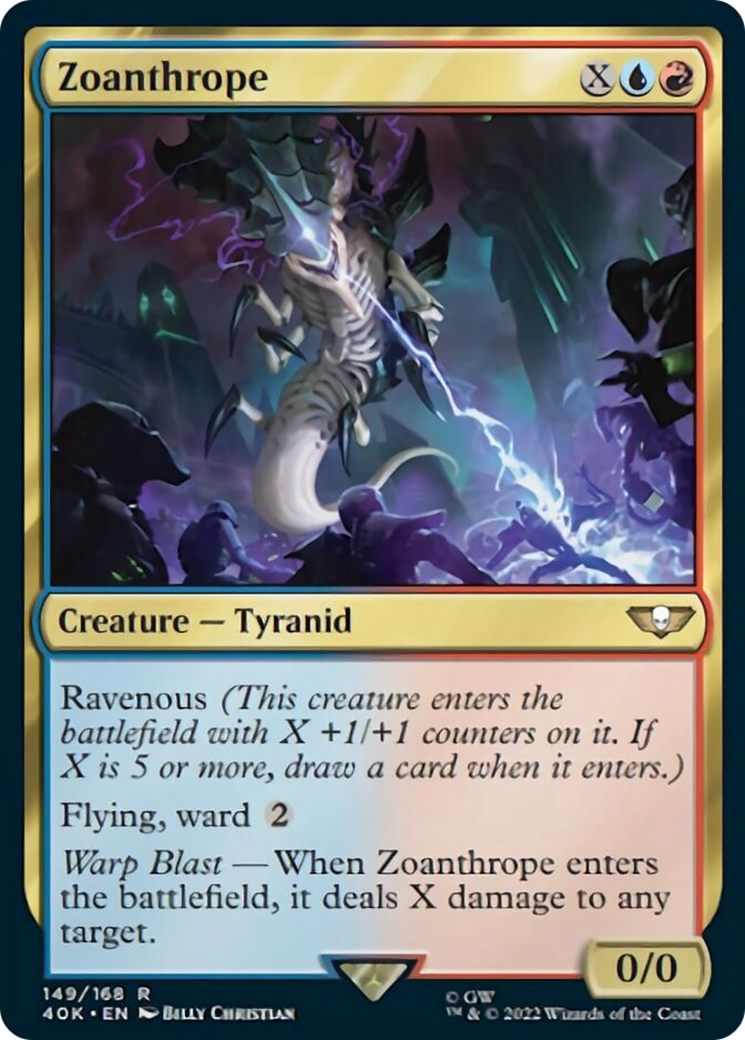 Zoanthrope (Surge Foil) [Warhammer 40,000] | Gate City Games LLC
