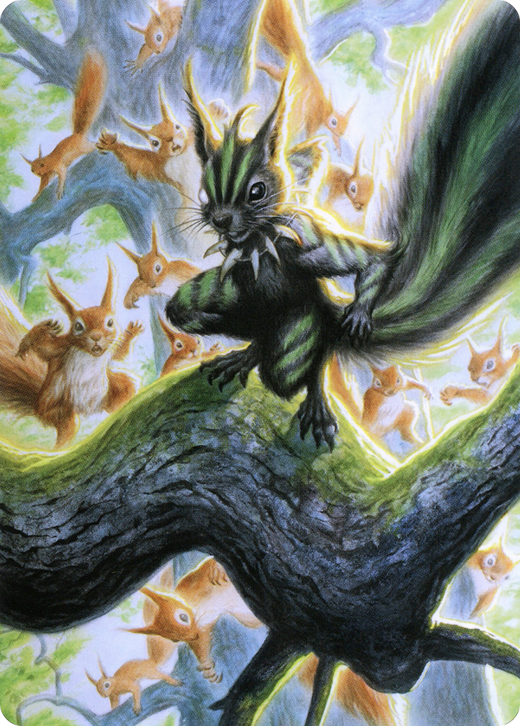Chatterfang, Squirrel General Art Card (67) [Modern Horizons 2 Art Series] | Gate City Games LLC