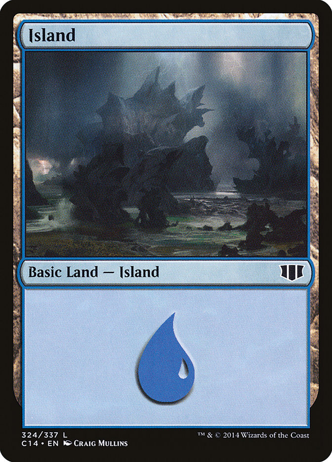 Island (324) [Commander 2014] | Gate City Games LLC