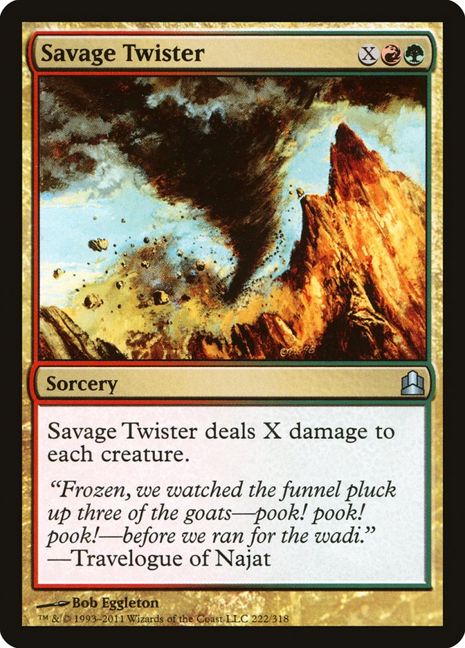 Savage Twister [Commander 2011] | Gate City Games LLC