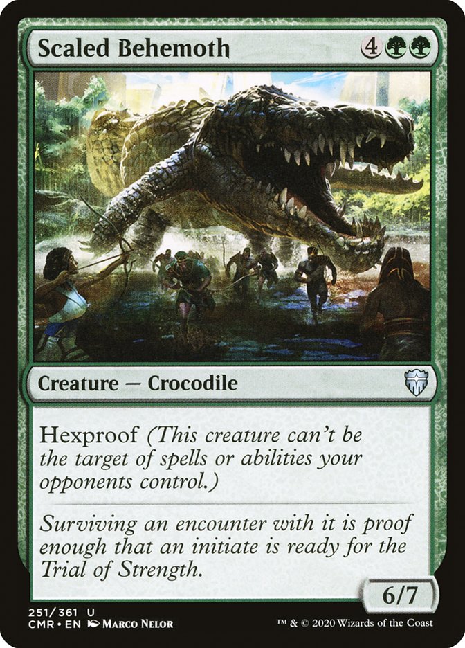 Scaled Behemoth [Commander Legends] | Gate City Games LLC