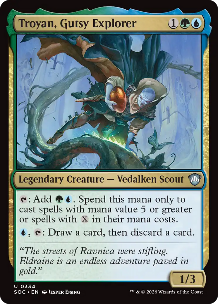 Troyan, Gutsy Explorer [Secrets of Strixhaven Commander] | Gate City Games LLC