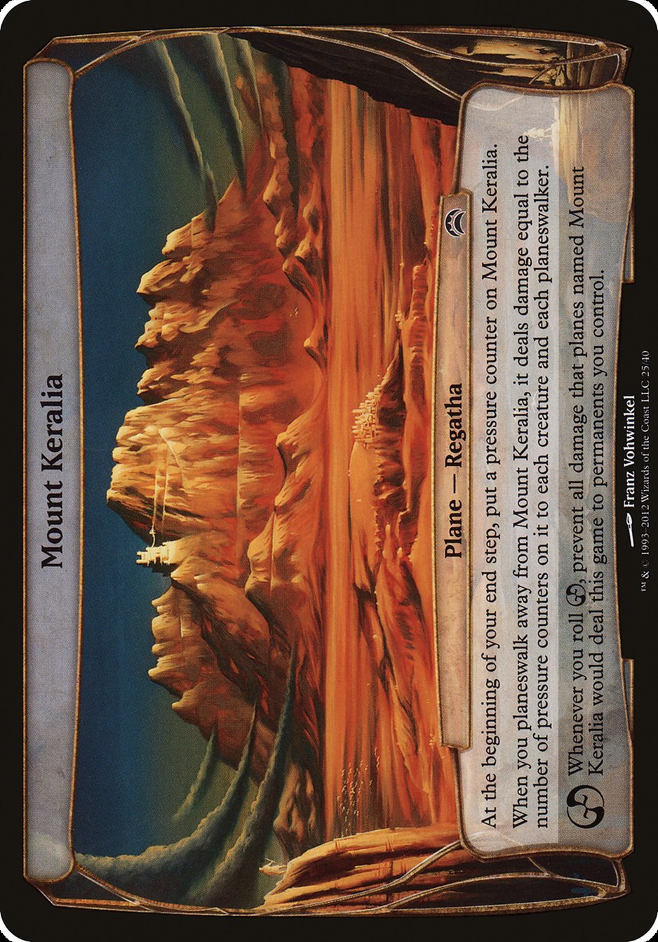 Mount Keralia (Planes) [Planechase 2012 Planes] | Gate City Games LLC