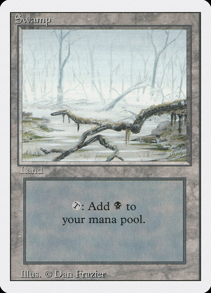 Swamp (White Fog in Trees) [Revised Edition] | Gate City Games LLC