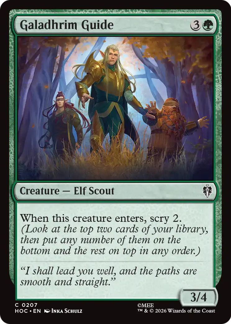 Galadhrim Guide [The Hobbit: Eternal-Legal] | Gate City Games LLC