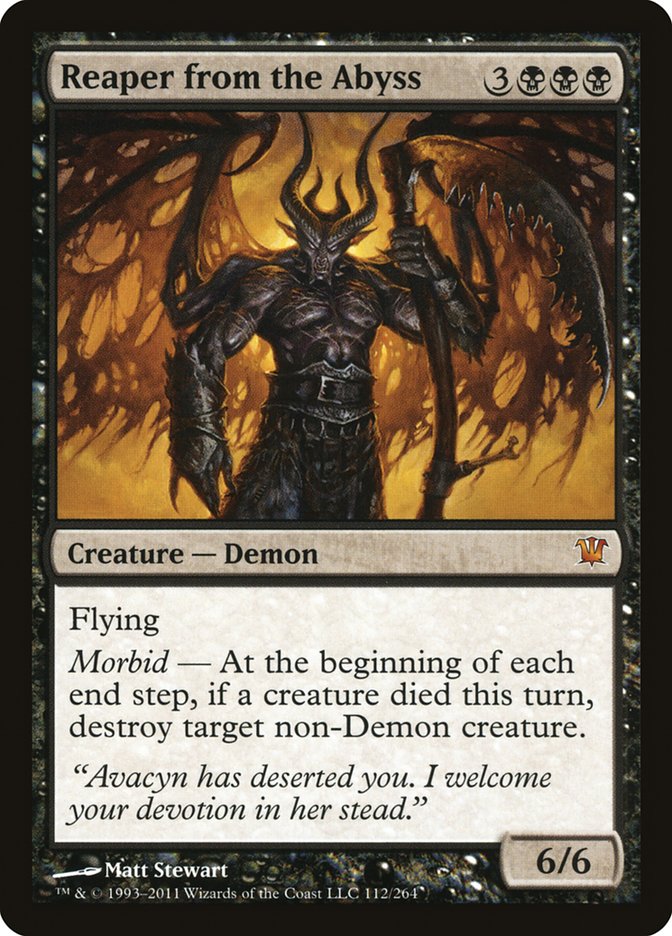 Reaper from the Abyss [Innistrad] | Gate City Games LLC