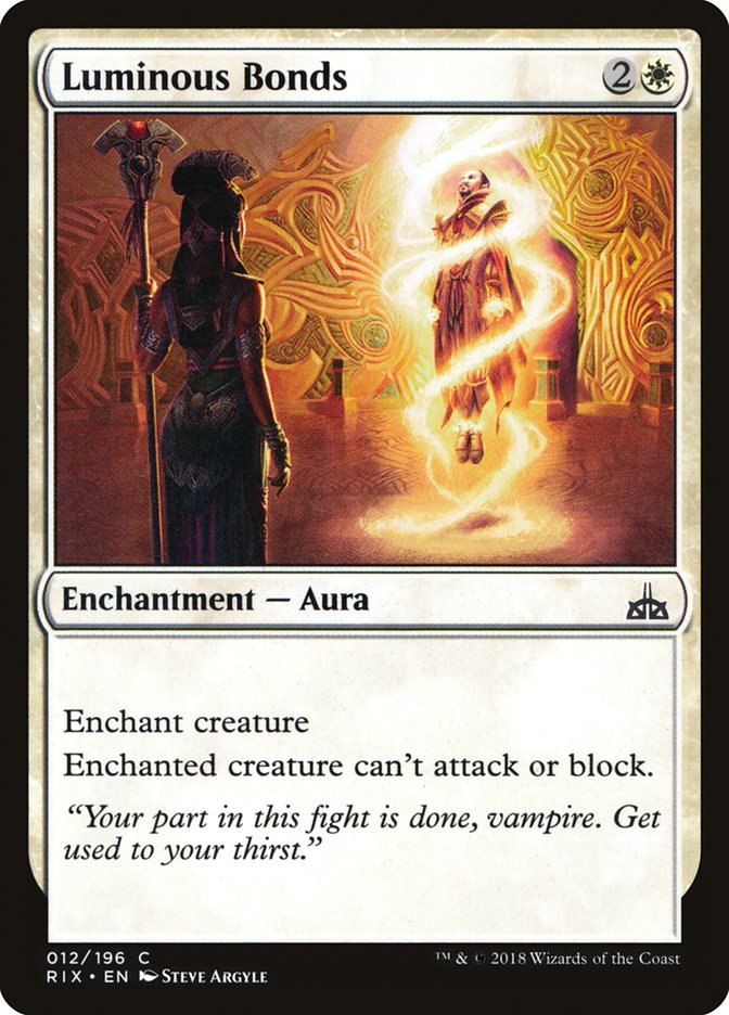 Luminous Bonds [Rivals of Ixalan] | Gate City Games LLC