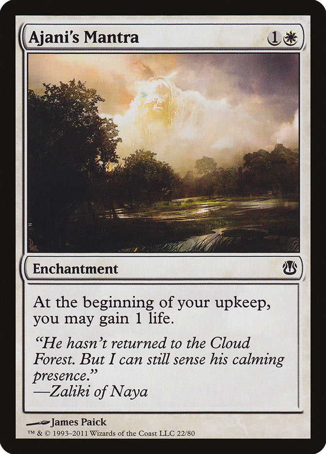 Ajani's Mantra [Duel Decks: Ajani vs. Nicol Bolas] | Gate City Games LLC