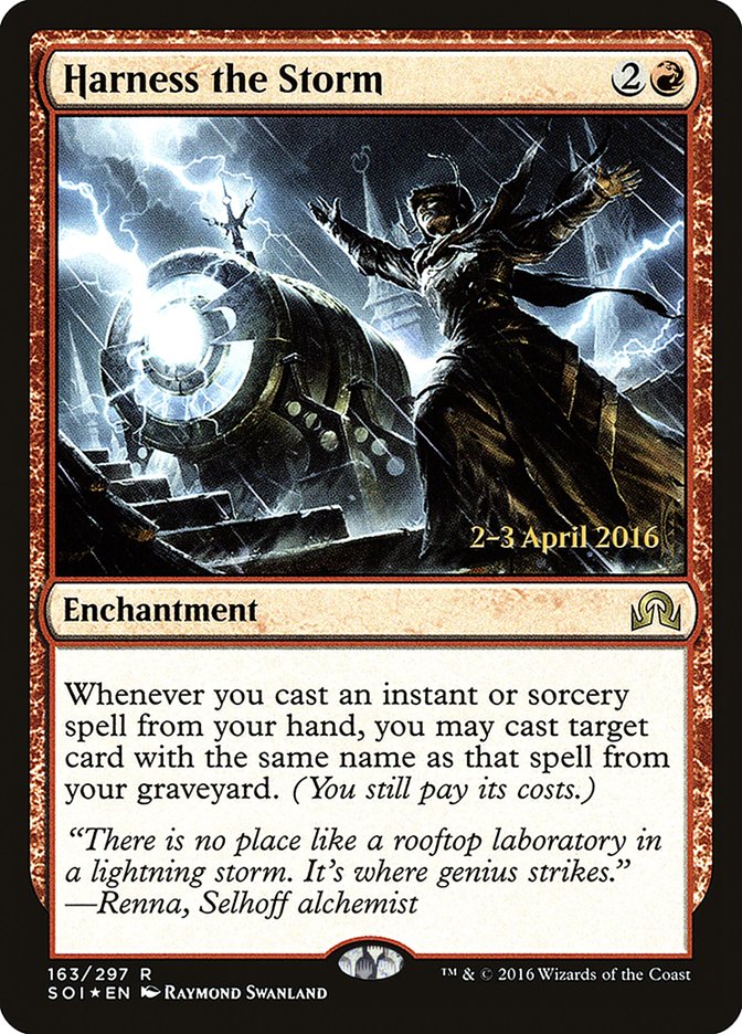 Harness the Storm [Shadows over Innistrad Prerelease Promos] | Gate City Games LLC