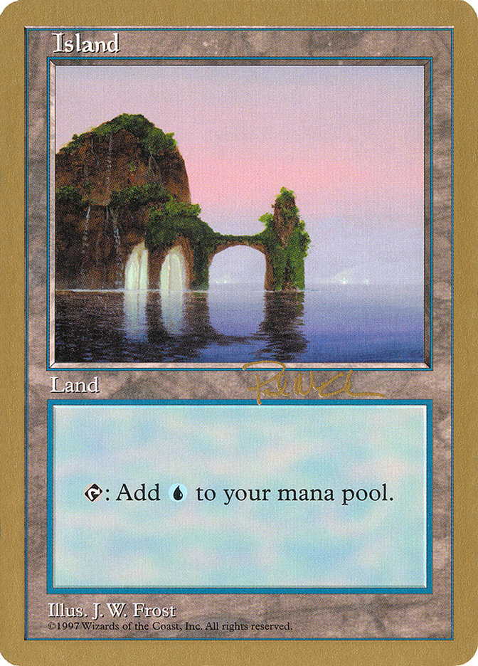 Island (pm434) (Paul McCabe) [World Championship Decks 1997] | Gate City Games LLC