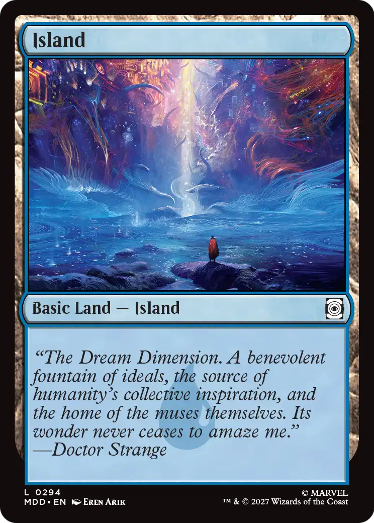 Island (0294) [Marvel: Darkhold Destiny] | Gate City Games LLC