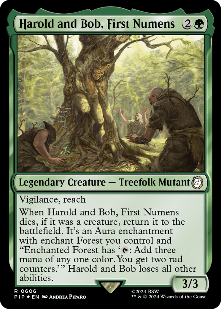 Harold and Bob, First Numens (Surge Foil) [Fallout] | Gate City Games LLC