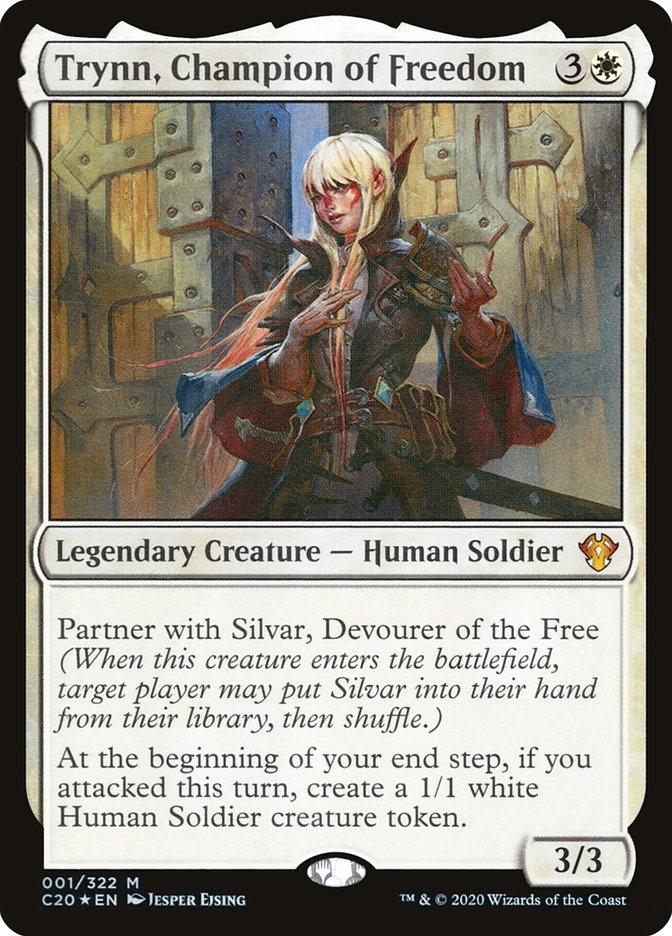 Trynn, Champion of Freedom [Commander 2020] | Gate City Games LLC