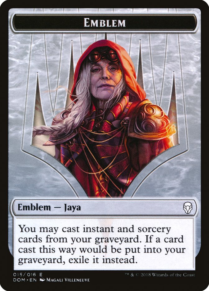 Jaya Ballard Emblem [Dominaria Tokens] | Gate City Games LLC