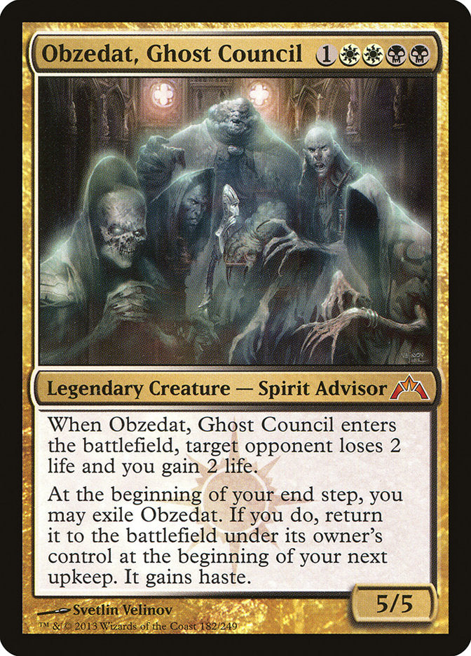 Obzedat, Ghost Council [Gatecrash] | Gate City Games LLC