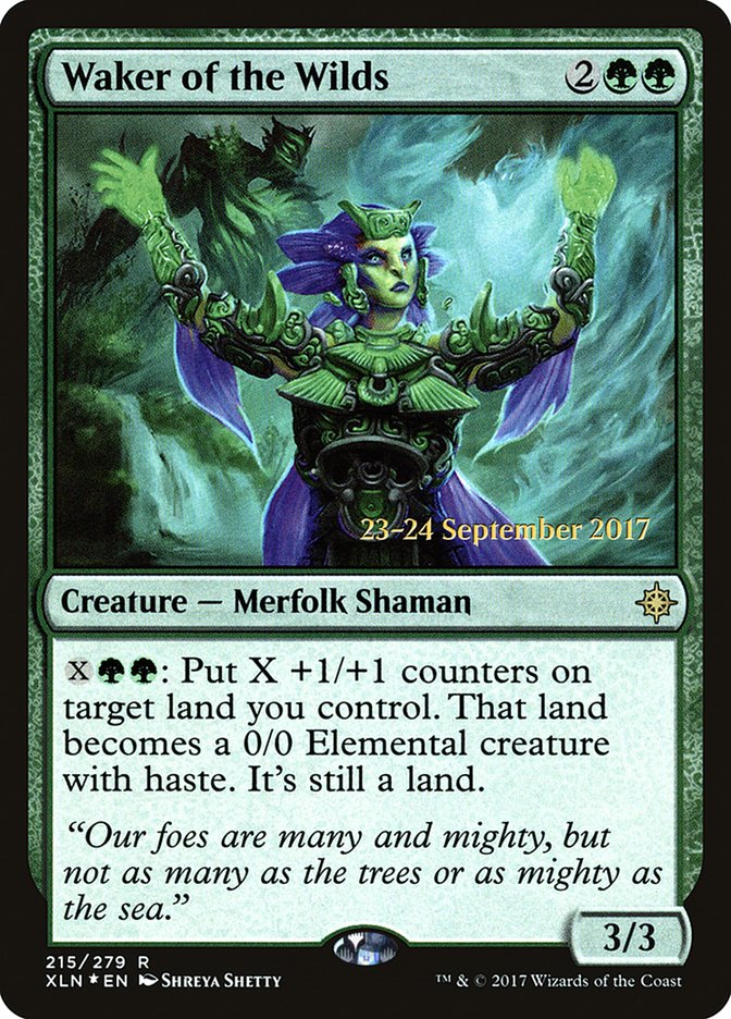 Waker of the Wilds [Ixalan Prerelease Promos] | Gate City Games LLC