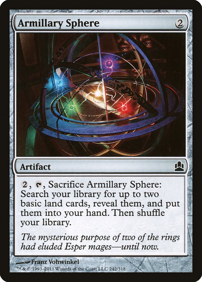 Armillary Sphere [Commander 2011] | Gate City Games LLC