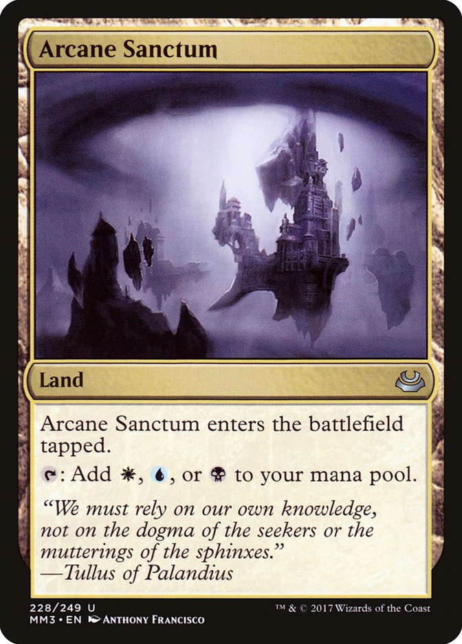 Arcane Sanctum [Modern Masters 2017] | Gate City Games LLC