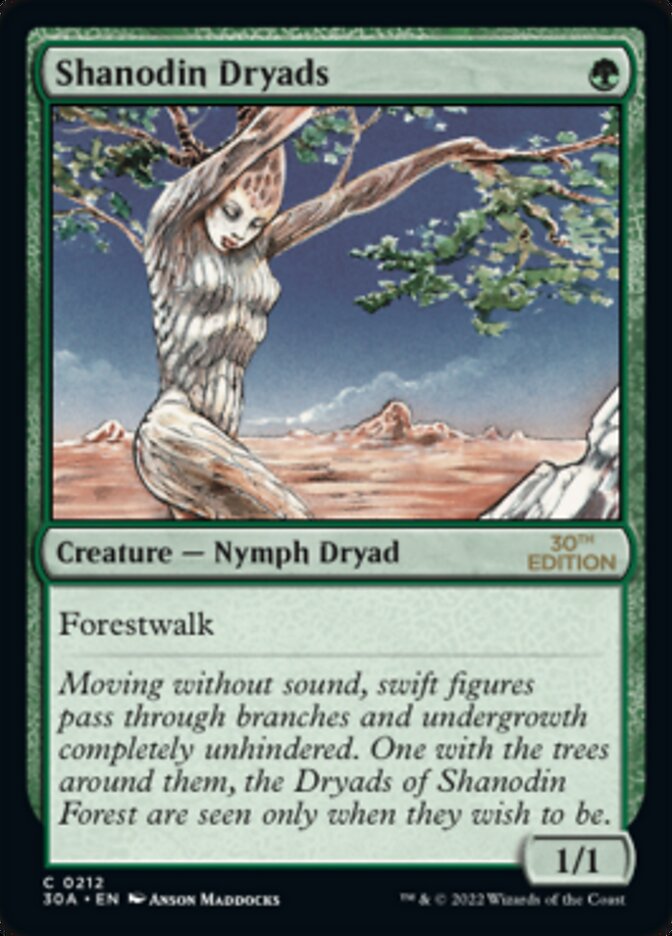 Shanodin Dryads [30th Anniversary Edition] | Gate City Games LLC