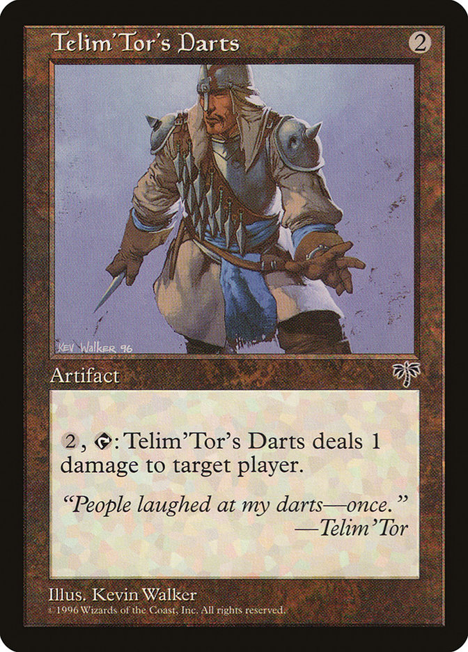 Telim'Tor's Darts [Mirage] | Gate City Games LLC