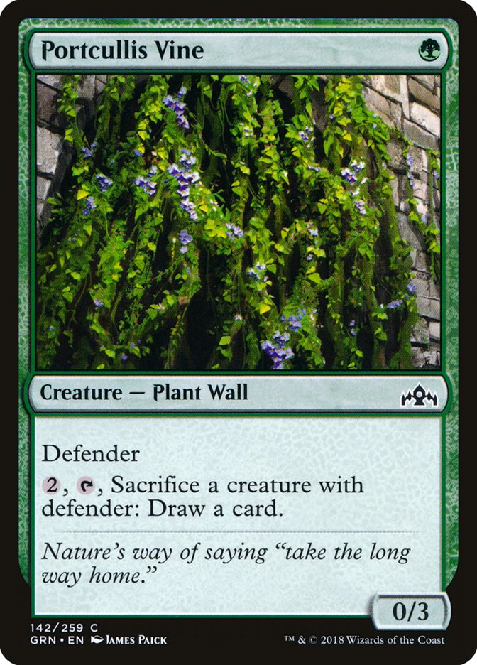Portcullis Vine [Guilds of Ravnica] | Gate City Games LLC