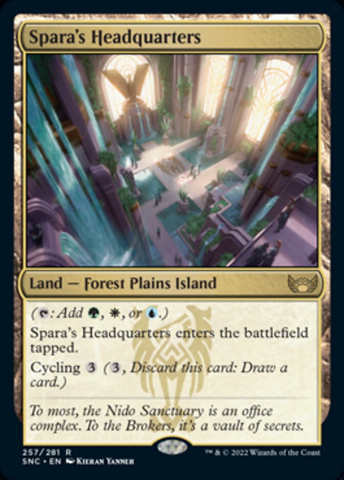 Spara's Headquarters [Streets of New Capenna] | Gate City Games LLC