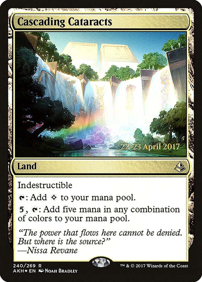 Cascading Cataracts [Amonkhet Prerelease Promos] | Gate City Games LLC