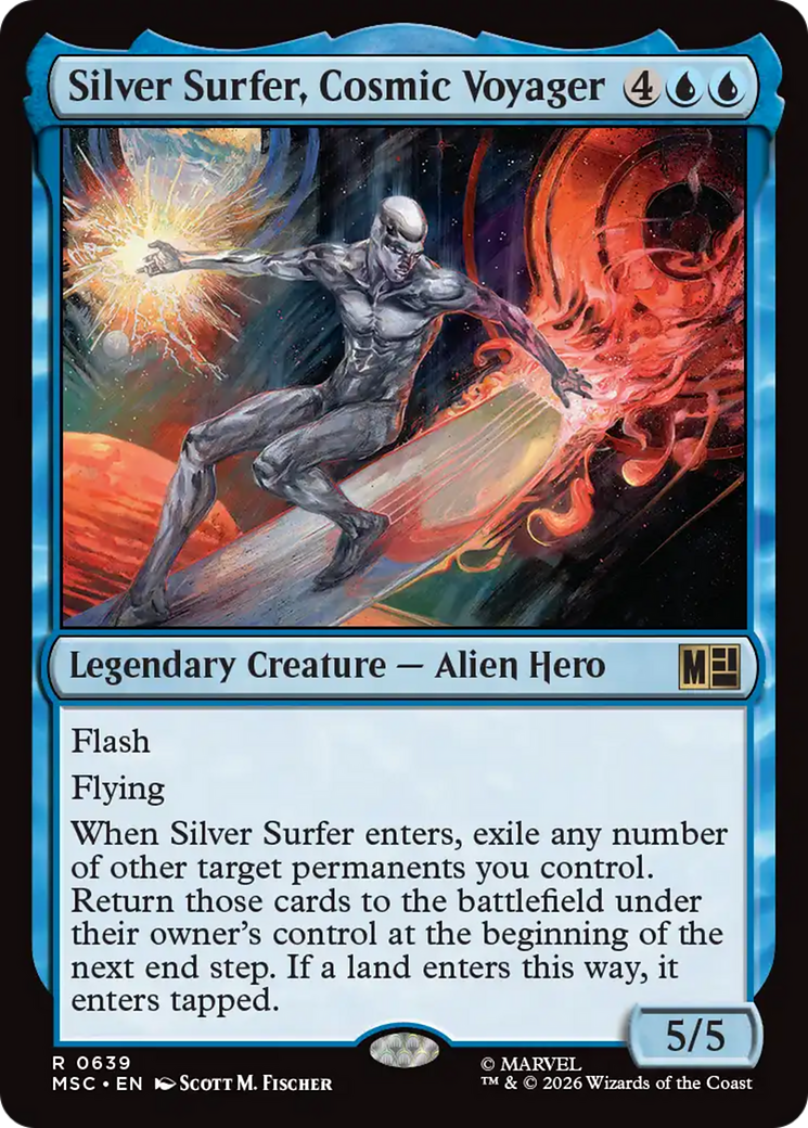 Silver Surfer, Cosmic Voyager [Marvel Super Heroes Commander] | Gate City Games LLC