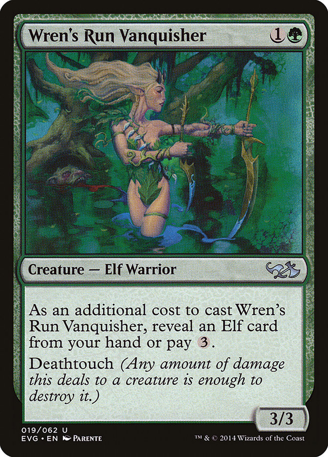Wren's Run Vanquisher (Elves vs. Goblins) [Duel Decks Anthology] | Gate City Games LLC