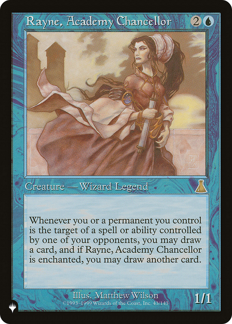 Rayne, Academy Chancellor [The List] | Gate City Games LLC