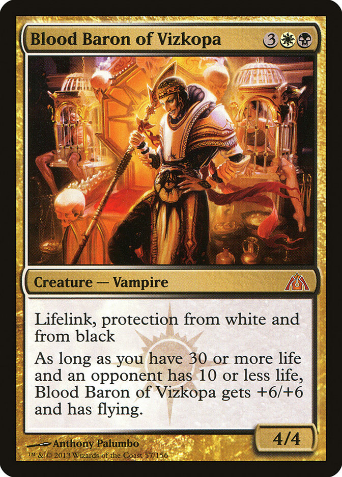 Blood Baron of Vizkopa [Dragon's Maze] | Gate City Games LLC