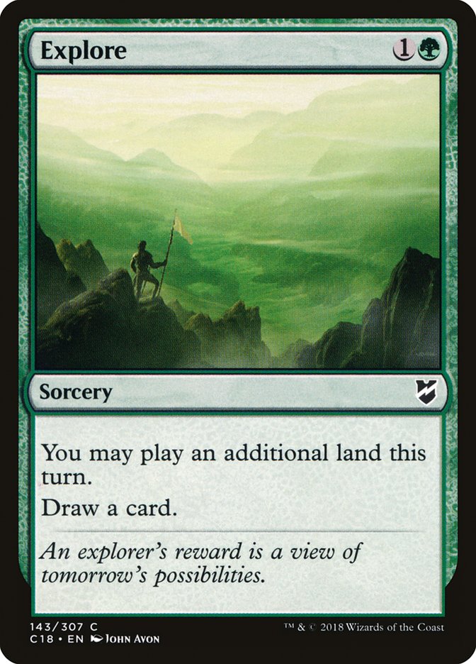 Explore [Commander 2018] | Gate City Games LLC