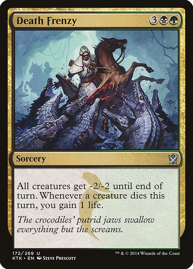 Death Frenzy [Khans of Tarkir] | Gate City Games LLC