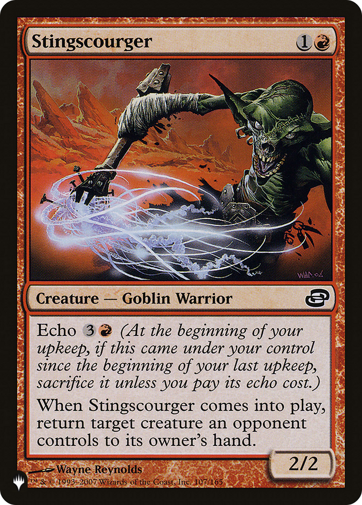 Stingscourger [The List Reprints] | Gate City Games LLC