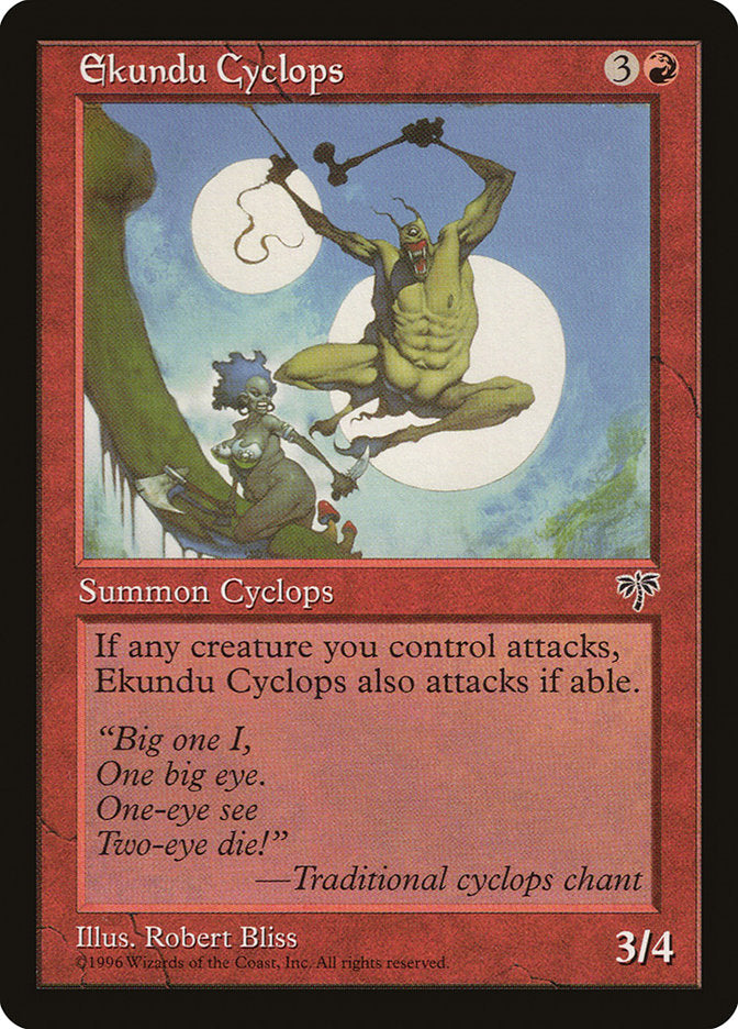 Ekundu Cyclops [Mirage] | Gate City Games LLC