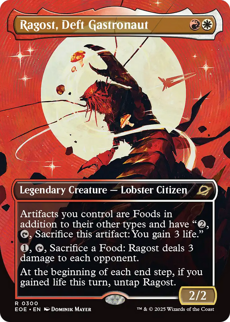Ragost, Deft Gastronaut (Borderless) [Edge of Eternities] | Gate City Games LLC