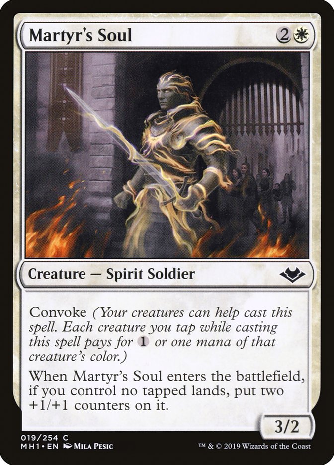 Martyr's Soul [Modern Horizons] | Gate City Games LLC