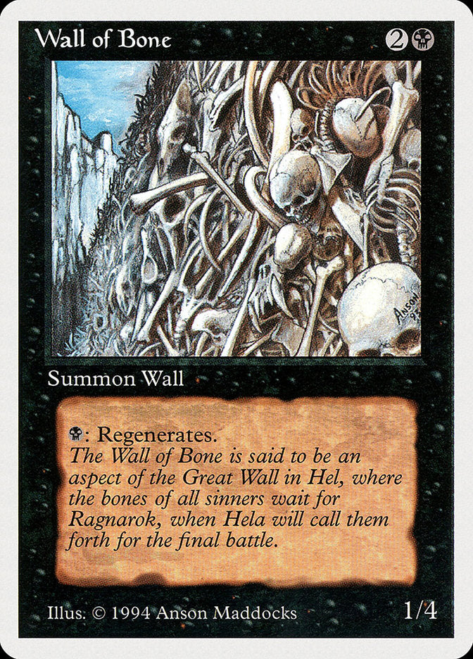 Wall of Bone [Summer Magic / Edgar] | Gate City Games LLC